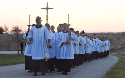 Rogation procession and mass: April 25th, 2023