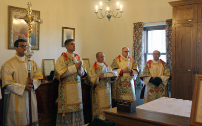 Conferral of First Tonsure: October 20, 2018